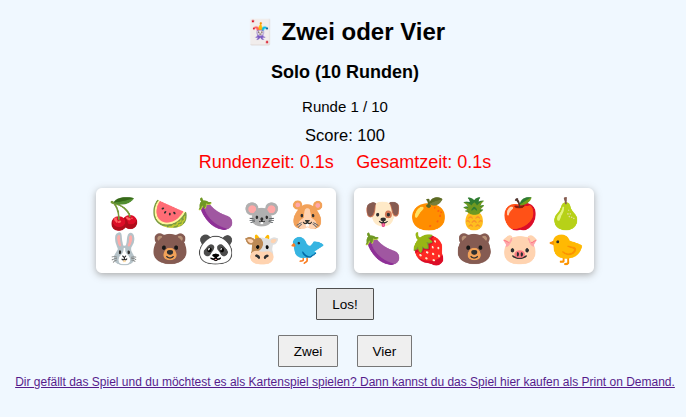 Zwei oder Vier